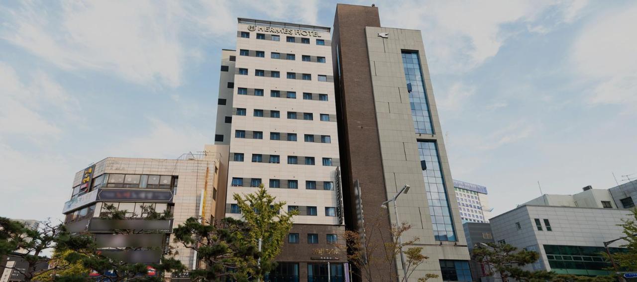 Hermes Hotel Busan Bagian luar foto