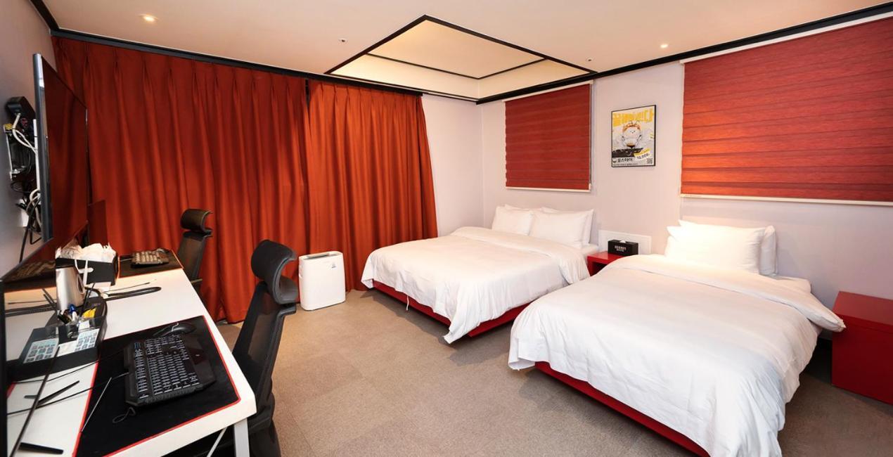 Hermes Hotel Busan Bagian luar foto