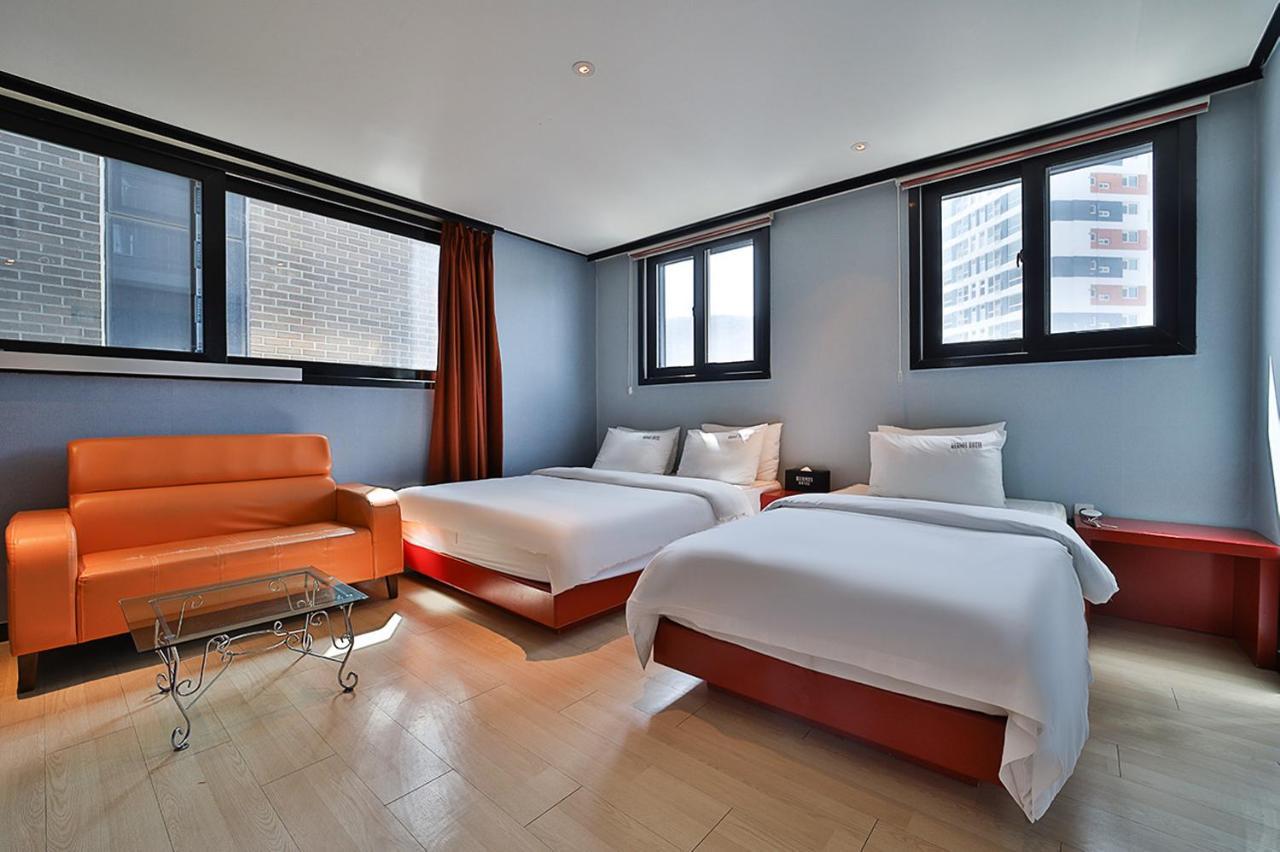 Hermes Hotel Busan Bagian luar foto