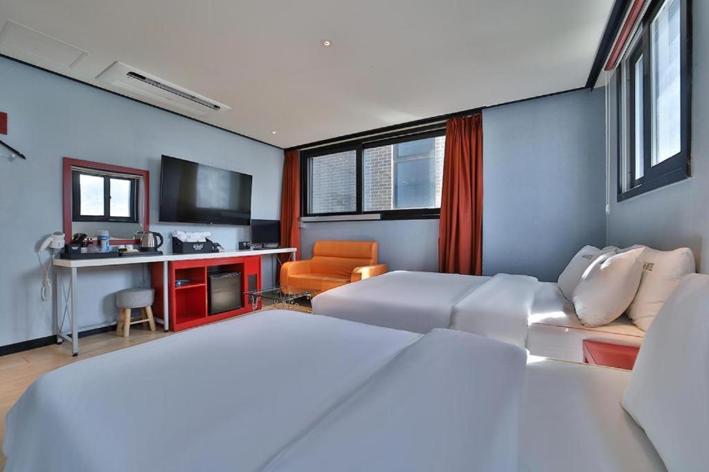 Hermes Hotel Busan Bagian luar foto