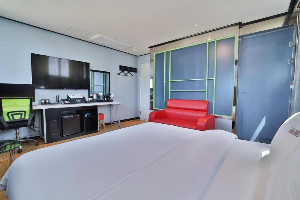 Hermes Hotel Busan Bagian luar foto
