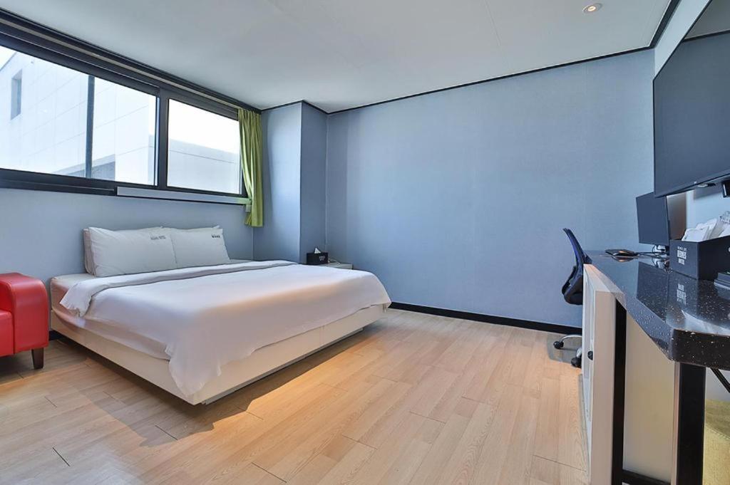 Hermes Hotel Busan Bagian luar foto